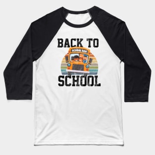 im ready for school vintage bus Baseball T-Shirt